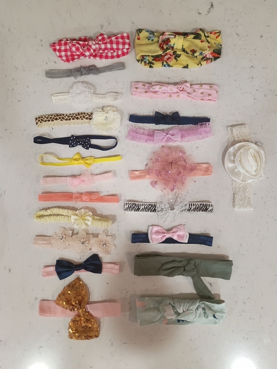 Other - 22 Pc Assorted Baby Headband Set - Mixed Colors